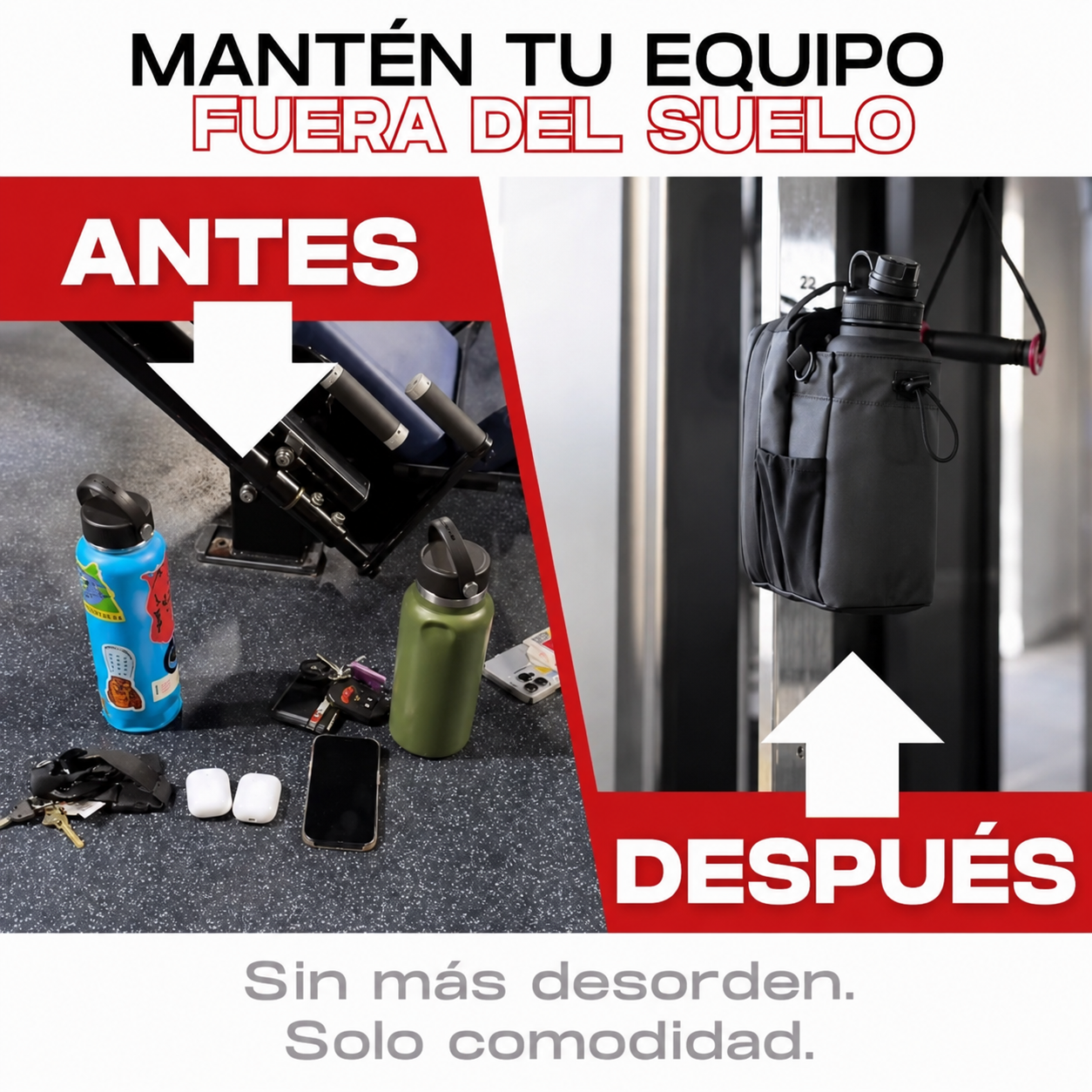 Bolso Magnético Para el Gimnasio