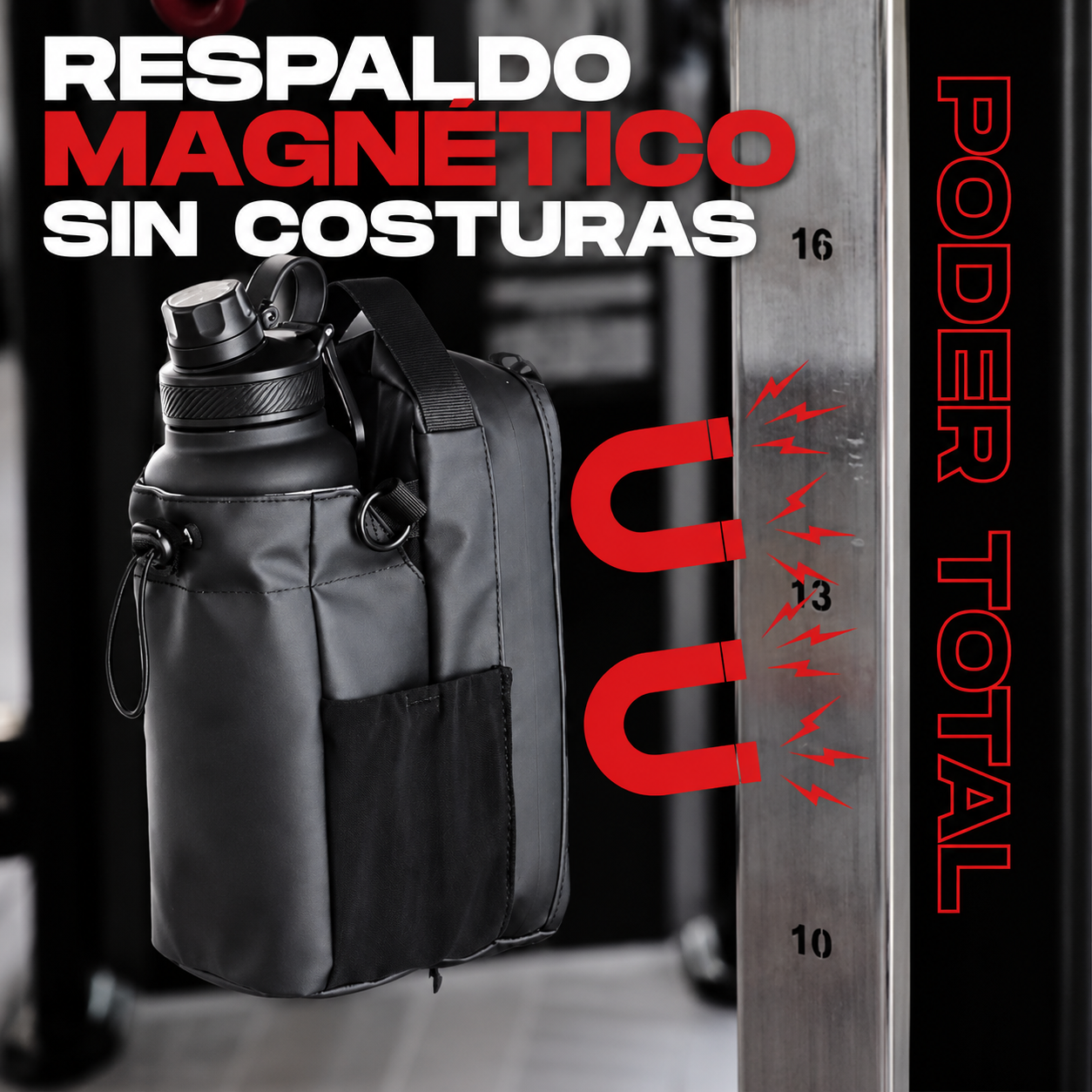 Bolso Magnético Para el Gimnasio